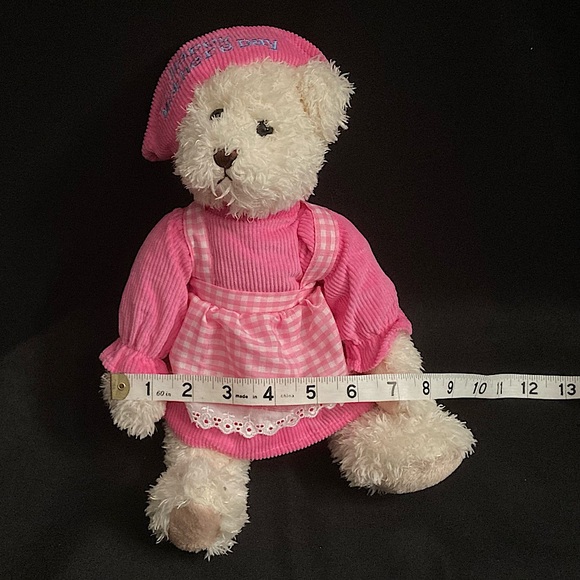 ⭐️ Vintage Fine Toy Mother’s Day Gift Teddy Bear Corduroy Dress Embroidered Hat - Picture 11 of 11